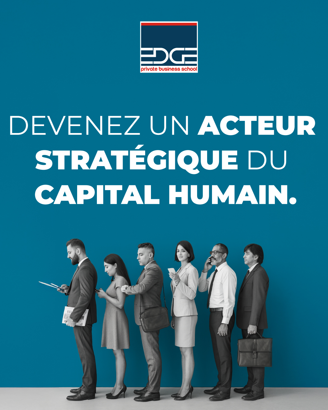 master pro ressources humaines edge business school casablanca